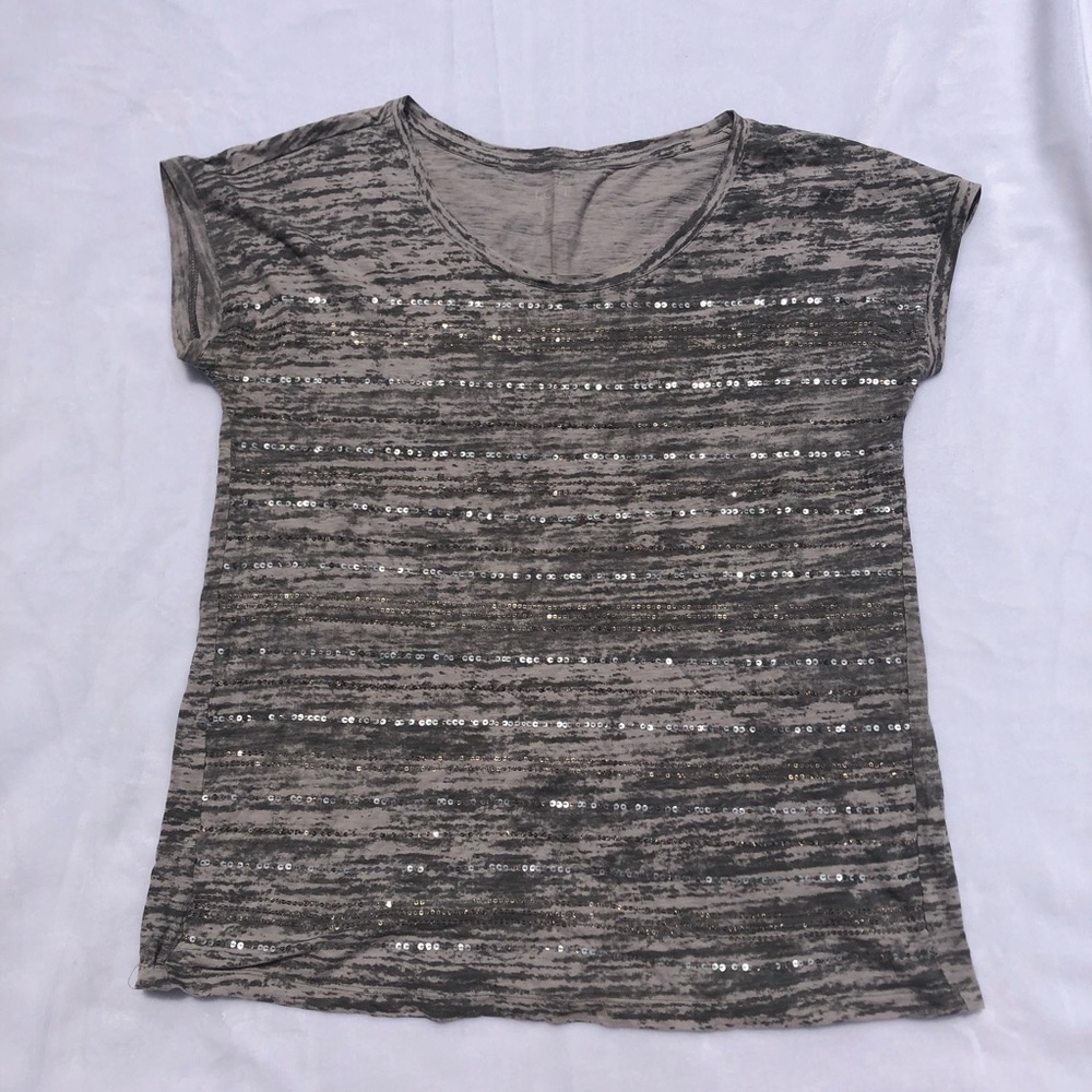 Ann Taylor LOFT Sequin T-shirt